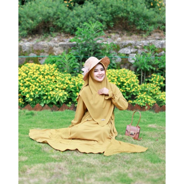 ALISHA SET LIME || BY RAISA HIJAB