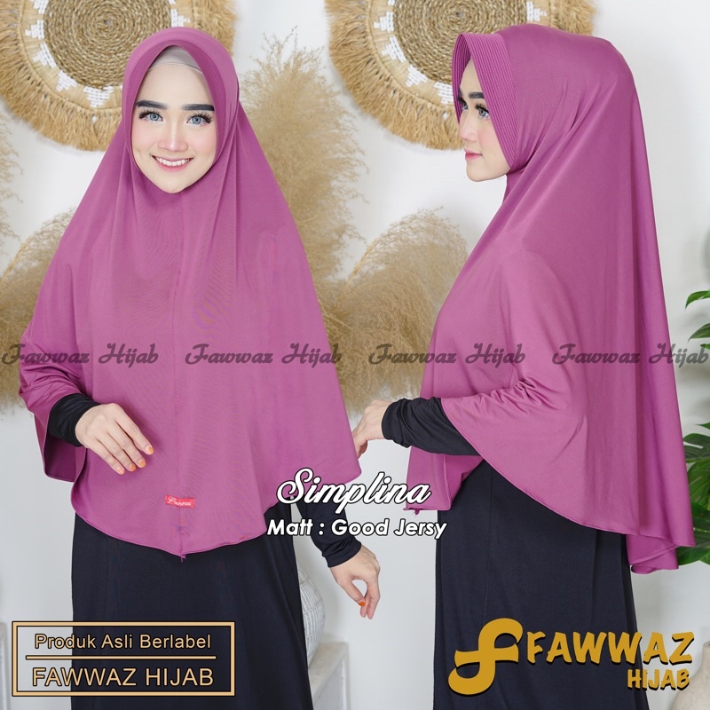 kerudung Khimar Simplina By Fawwaz hijab