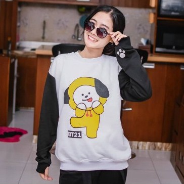 Sweater Murah Wanita Roundhand / Sweater Roundhand CIMY B1