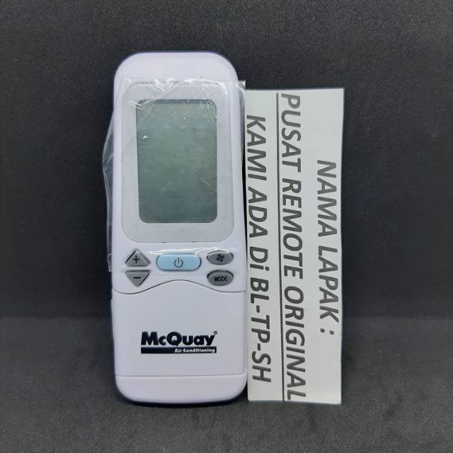 REMOTE REMOT AC MC QUAY KECIL ORIGINAL ASLI