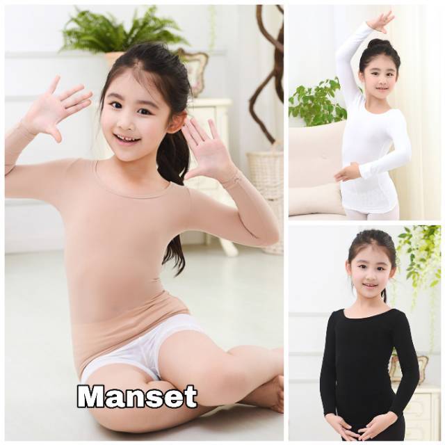 MANSET ANAK IMPORT KOREA DALAMAN PAKAIAN ANAK STRETCH KAOS IMPORT