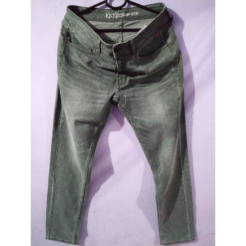 Celana Jeans Pria Kickers Slimfit Original
