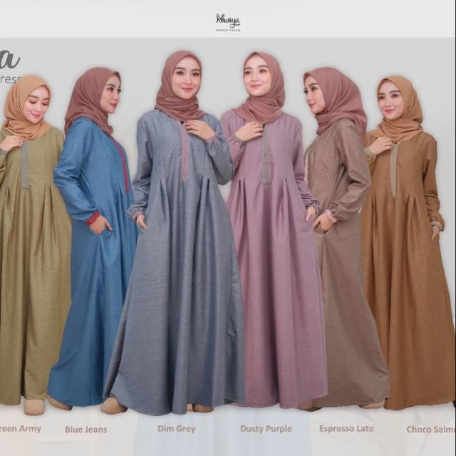 Gamis Dewasa Wafa by Khaiya || Gamis Busui