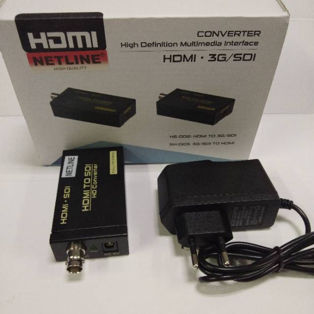 Netline HDMI to SDI Converter Adapter dan SDI TO HDMI