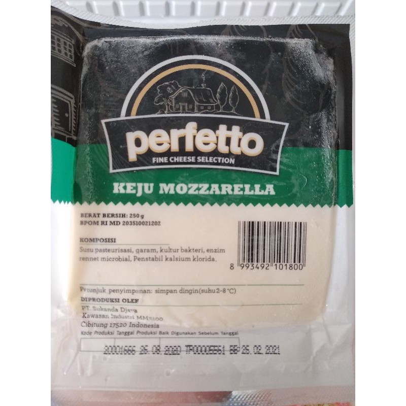 

Keju Mozzarella Perfetto