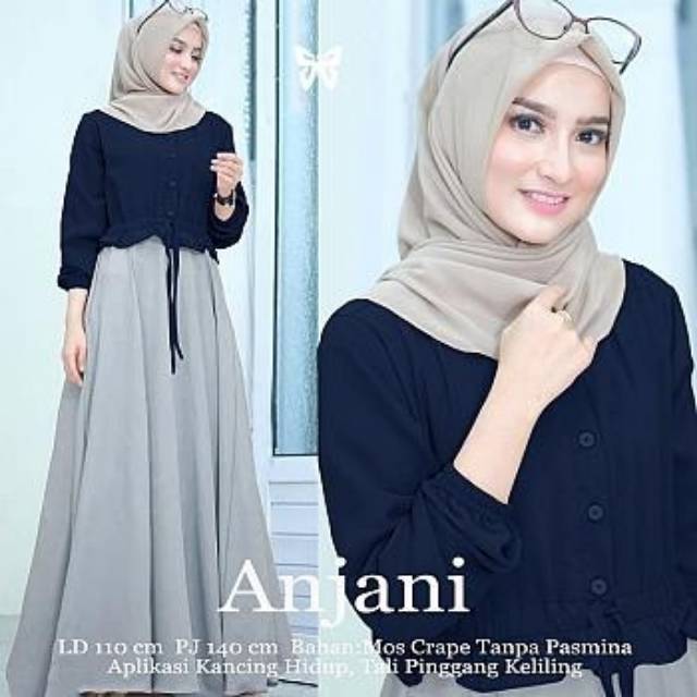 Anjani maxi  4warna