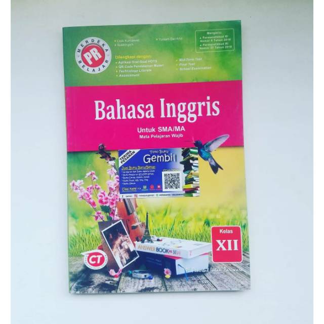 Buku PR / LKS Bahasa Inggris Kelas XII Wajib