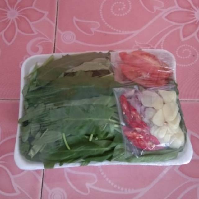 

Sayur kangkung sayuran pack siap masak