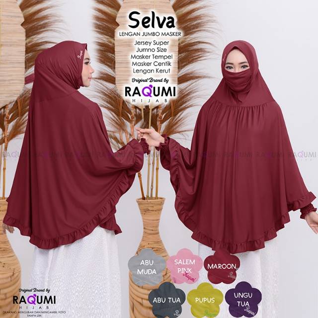 Selva jumbo masker by Raqumi