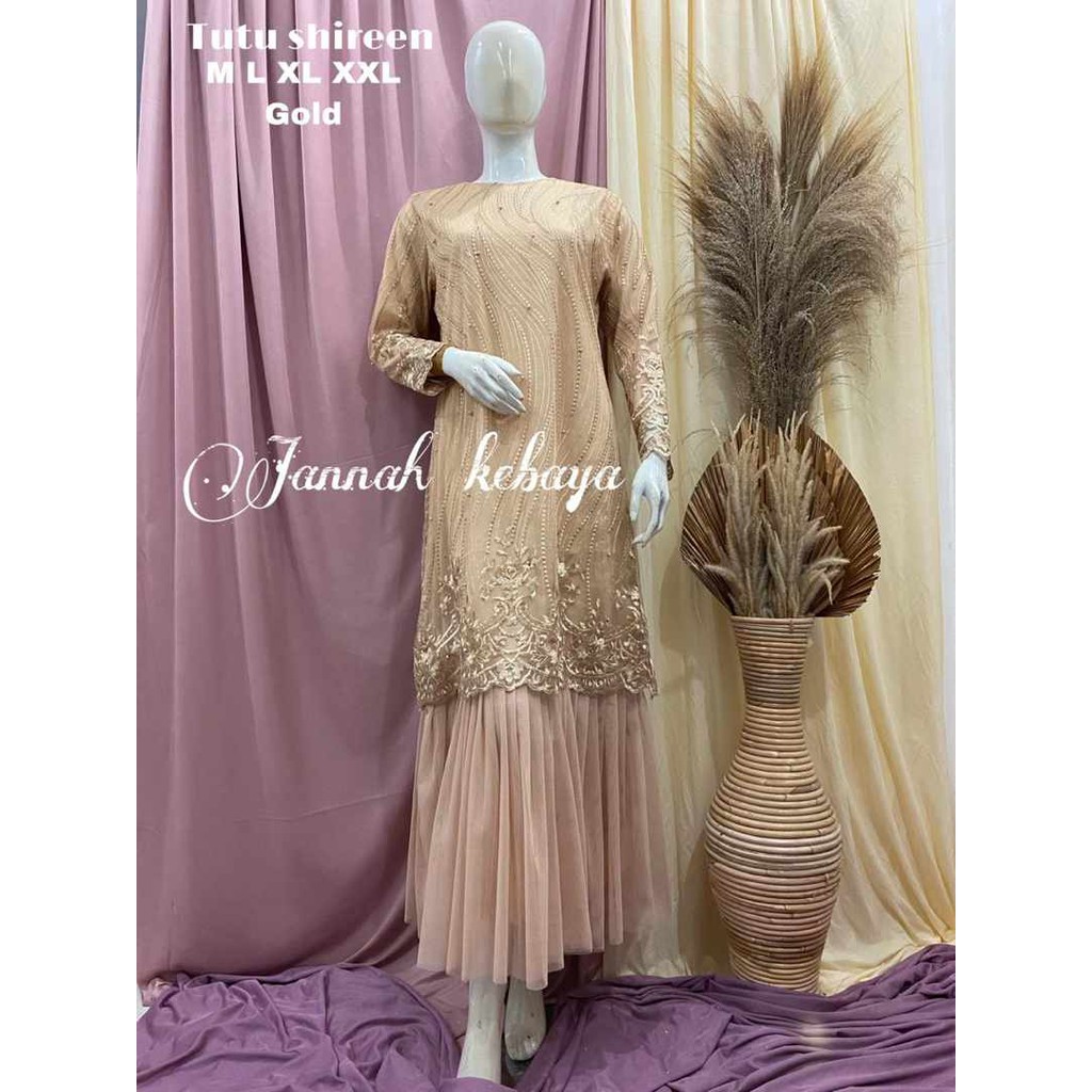 Gamis Wanita Tutu Shireen Full Tulle