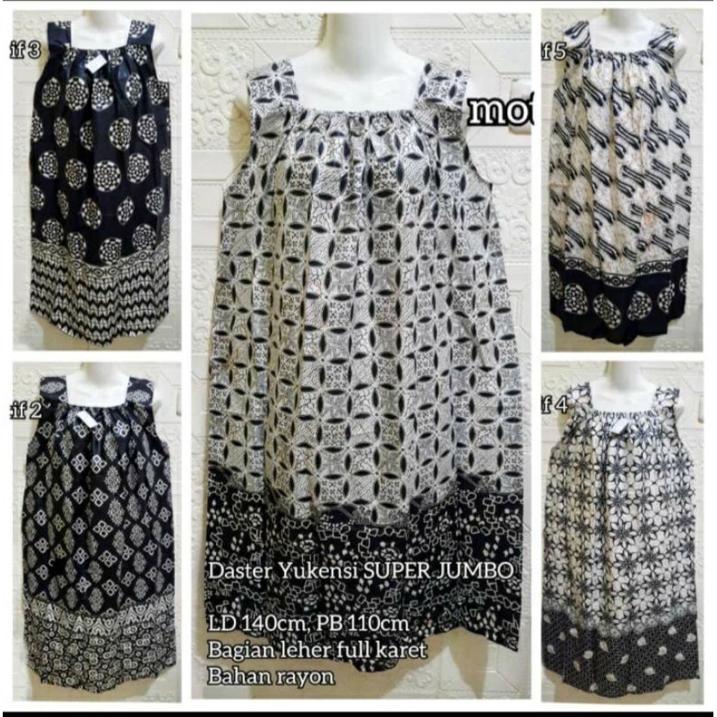 Daster Yukensi super jumbo