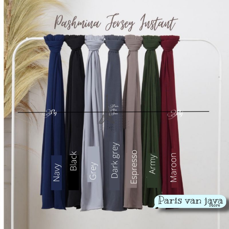 Pashmina Instan Jersey | Pashmina Jersey | Kerudung Pashmina Instan