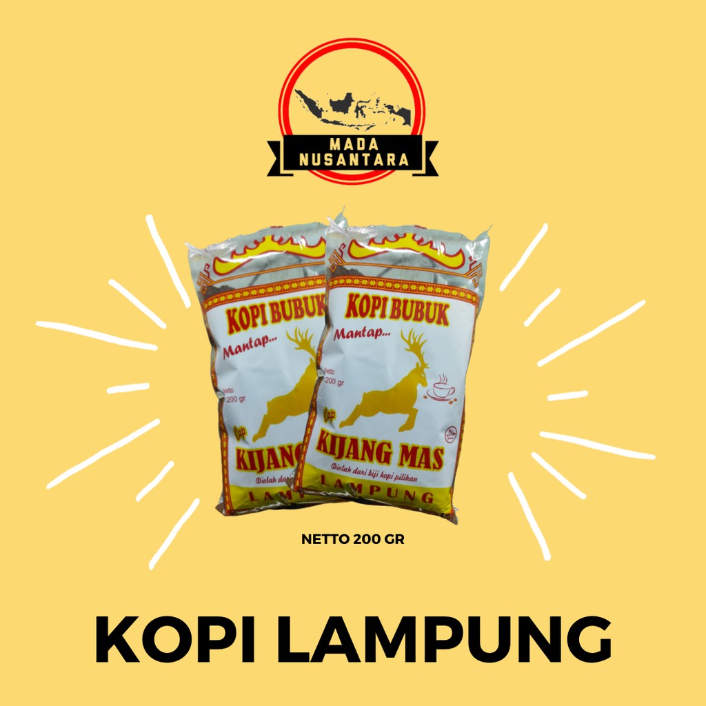 

KOPI LAMPUNG KIJANG MAS