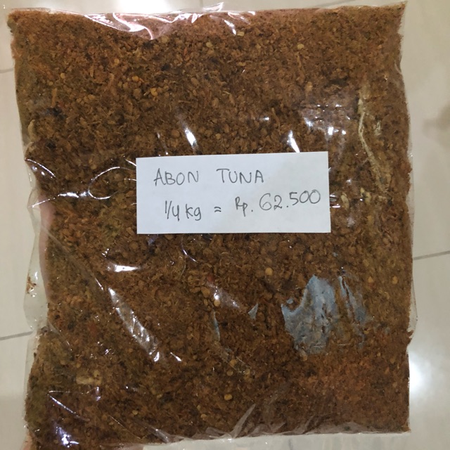 ABON TUNA GARAMPATI PEDAS / ORIGINAL JAILOLO TERNATE MANADO IKAN SEGAR DIJAMIN ENAK