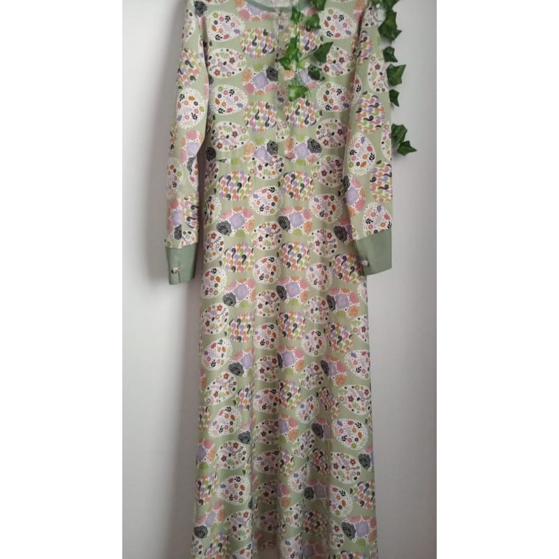 Baju Gamis model Batik