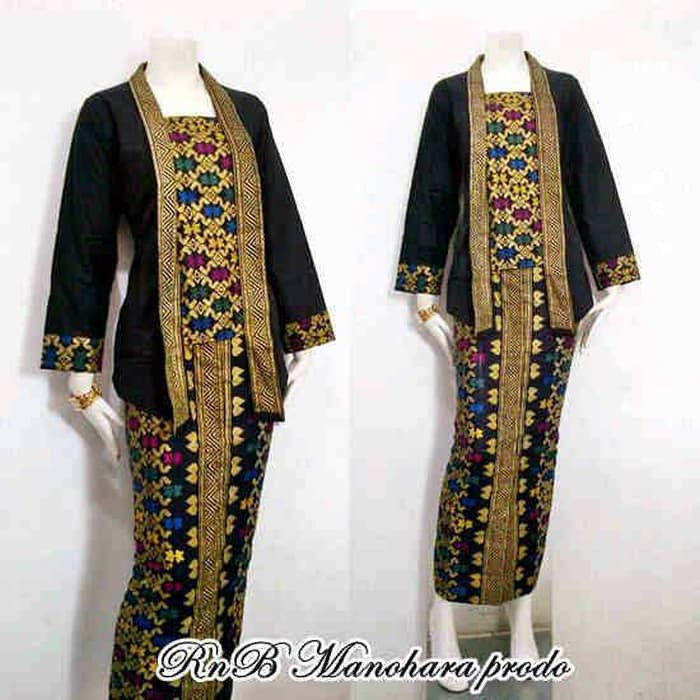 Setelan Rok ROK BLUS MANOHARA PRADA . SETELAN KERJA BATIK SOLO Set