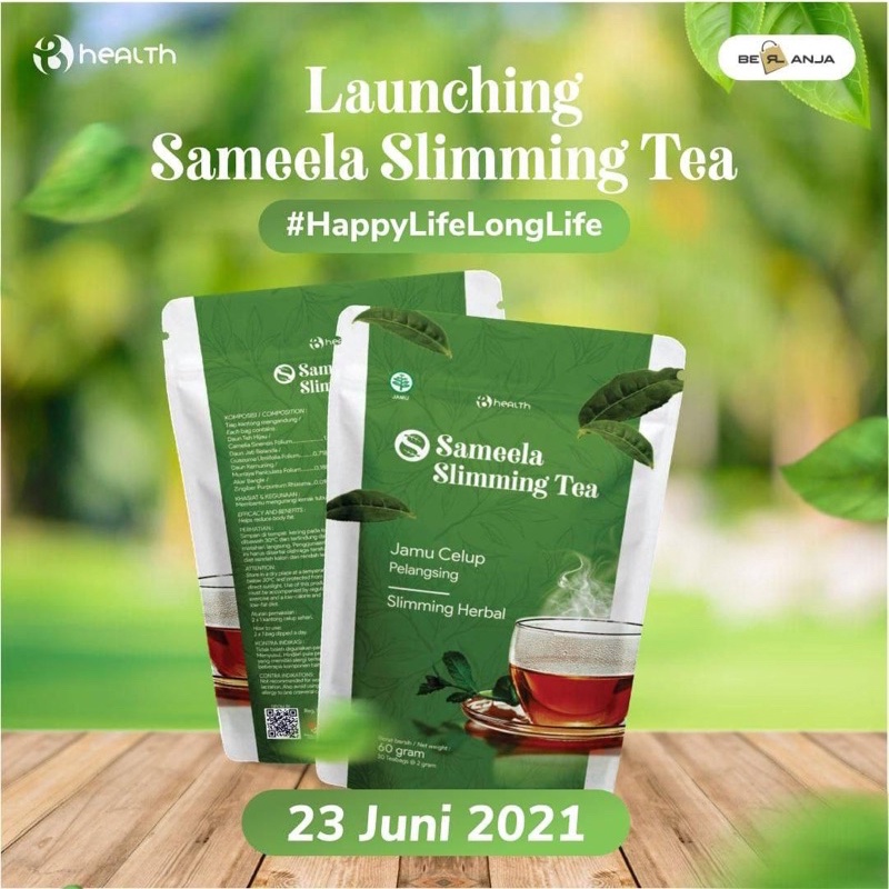 

Sameela Sliming Tea / Teh Herbal / Teh Pelangsing by Berlanja