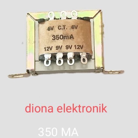 trafo 350 MA CT 12 VOLT TRANSFORMATOR