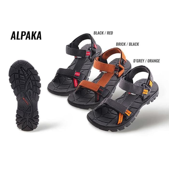 Populer CAFU ALPAKA Sepatu Sendal Sandal Gunung Hiking Pria Cowok Original