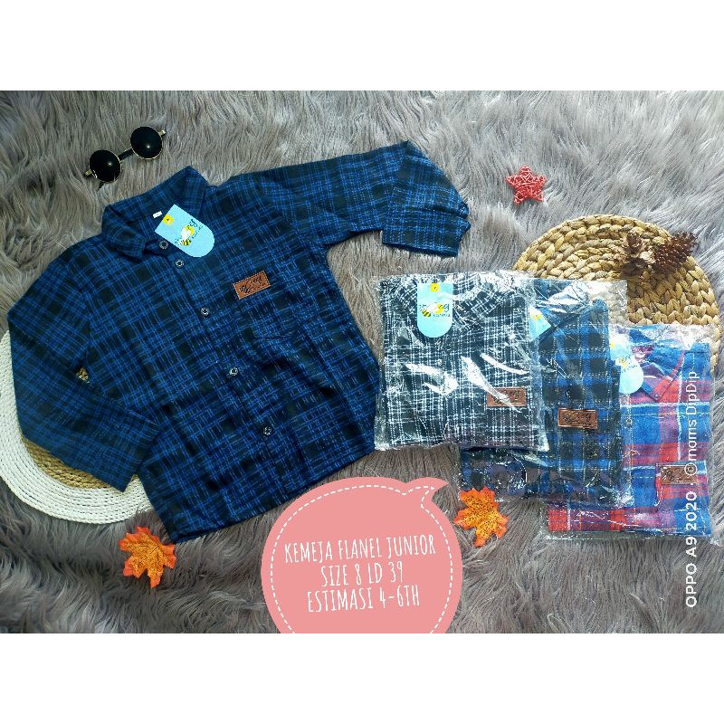 kemeja flanel anak/kurta flanel anak