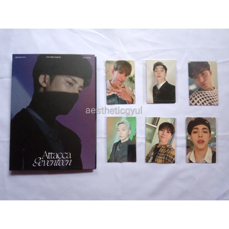 SEVENTEEN ATTACCA CARAT VER DK JOSHUA SEUNGKWAN