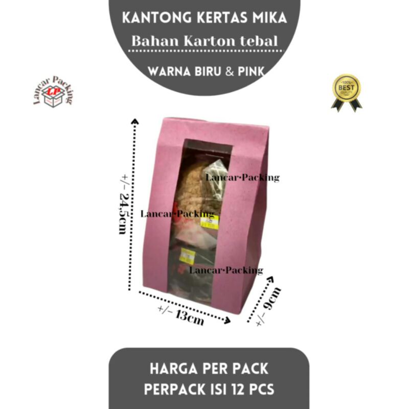 

Kantong Kertas Mika (12pcs)