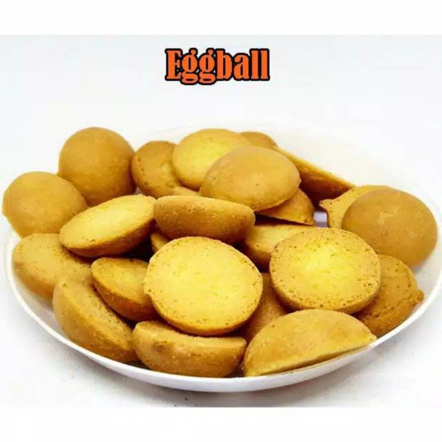

Biskuit Egg Ball Kue Egg Ball Berat - 100 Gram