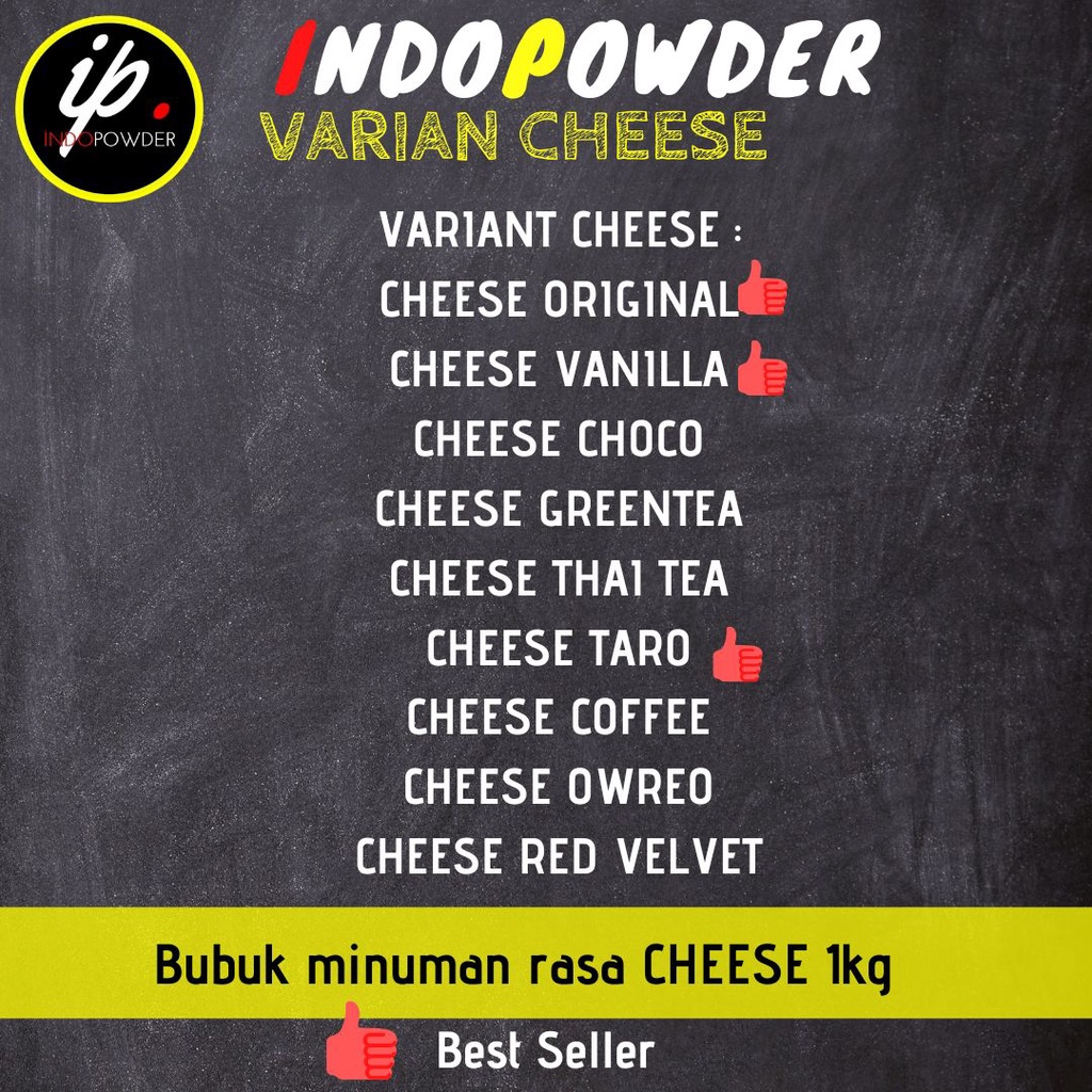 Minuman aneka rasa cheese 1kg/bubuk minuman rasa keju /bubuk minuman cheese pilih varian rasa