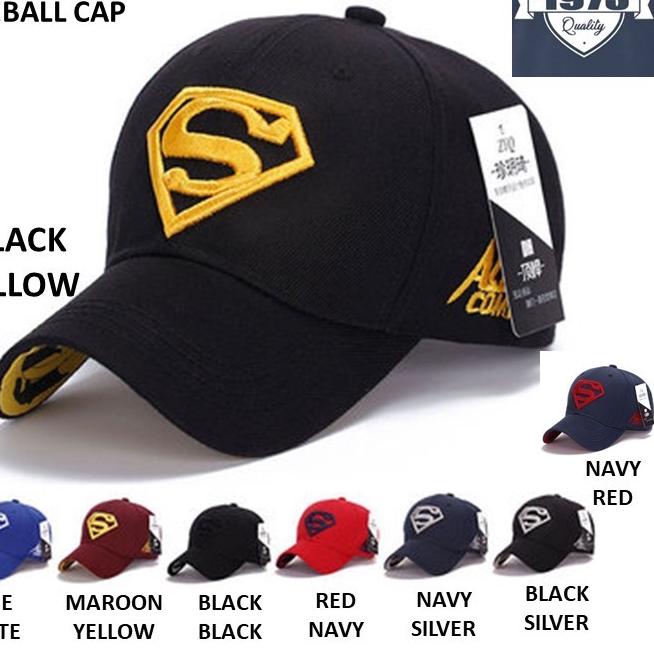 Trend Baseball cap : SUPERHERO - Topi Superhero Topi Baseball Topi Pria