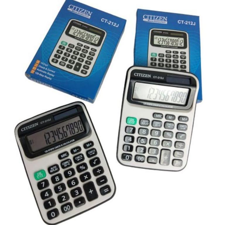 

₪ KALKULATOR CITIZEN CT 212J / KALKULATOR 12 DIGIT / KALKULATOR MINI / KALKULATOR POCKET ゼ