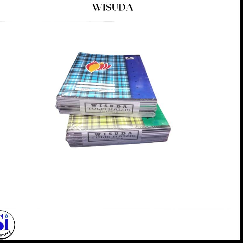 

Special Buku tulis halus garis 6 WISUDA ,,