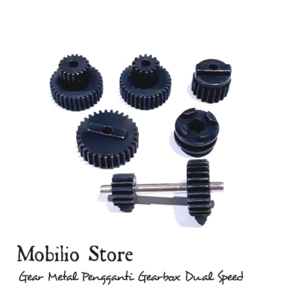 

Paling Laris Spare Part - Gear Metal Pengganti Gearbox Dual Speed Rc MN WPL Mobilio shopee
