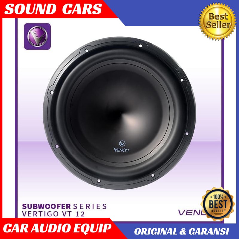 VENOM VERTIGO VT 12 SUB WOOFER VENOM VT12 SUBWOOFER 12 INCH VENOM Best Quality Garansi Original