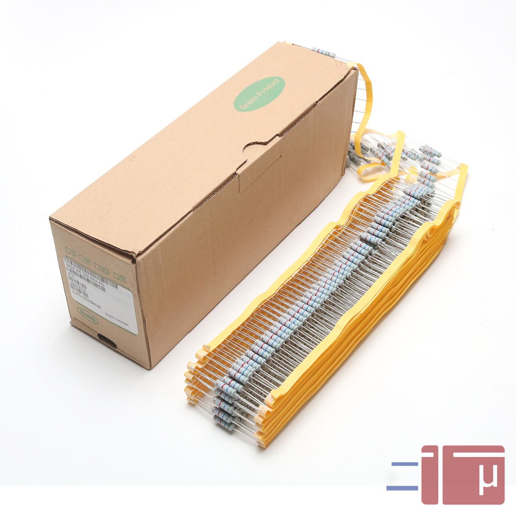 Resistor 5K6 5.6K 2W Metal Oxide 5% Taiwan Kaki Tembaga