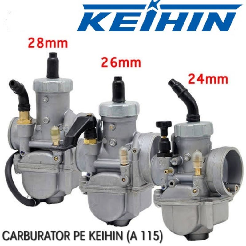 [KEIHIN]  KARBURATOR PE KARBU PE 28, PE 26,PE 24 KEIHIN CODE A 115