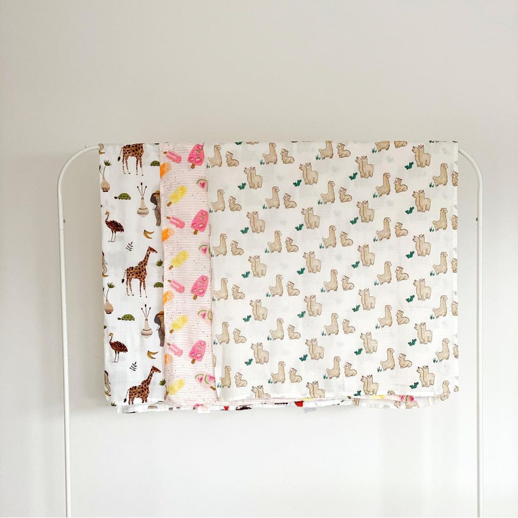 Cozy by Chloe - Muslin Swaddle 70% Bamboo 30% Cotton