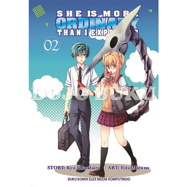 Komik She Is More Ordinary Than I Expected 02 by Eita Mizuno