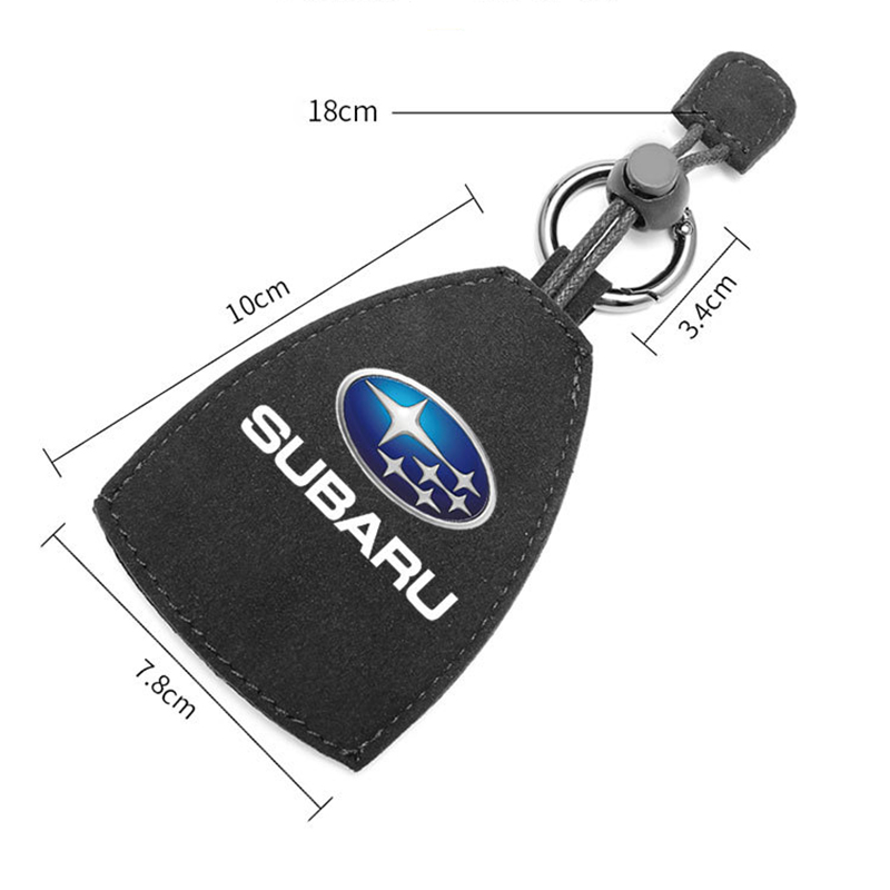 Suede Car key bag Universal fob for Subaru Car Key Case