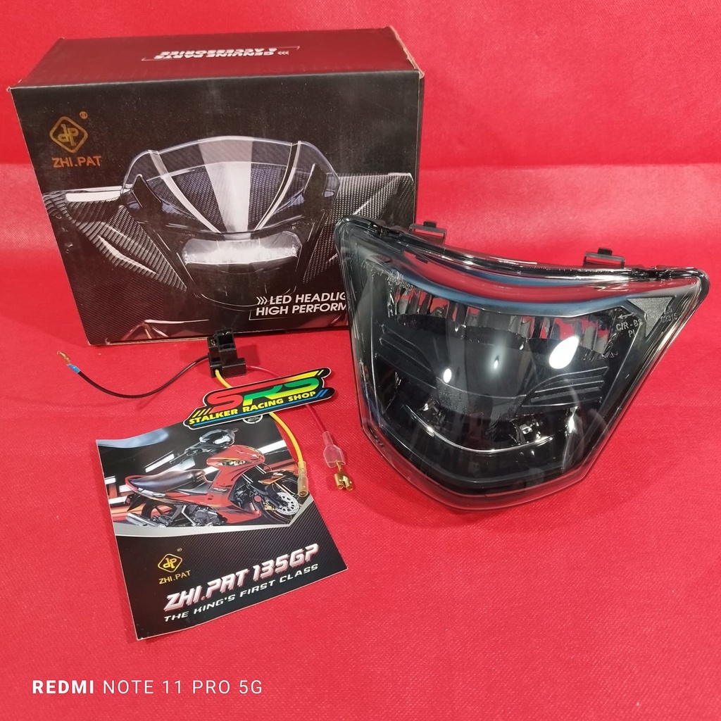 HEAD LAMP LAMPU DEPAN JUPITER MX OLD LED ZHIPAT ORIGINAL