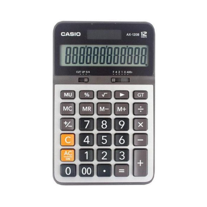 

Asaba Bandung - CASIO AX-120B - Kalkulator Toko/Dagang - Standard - 12 digit