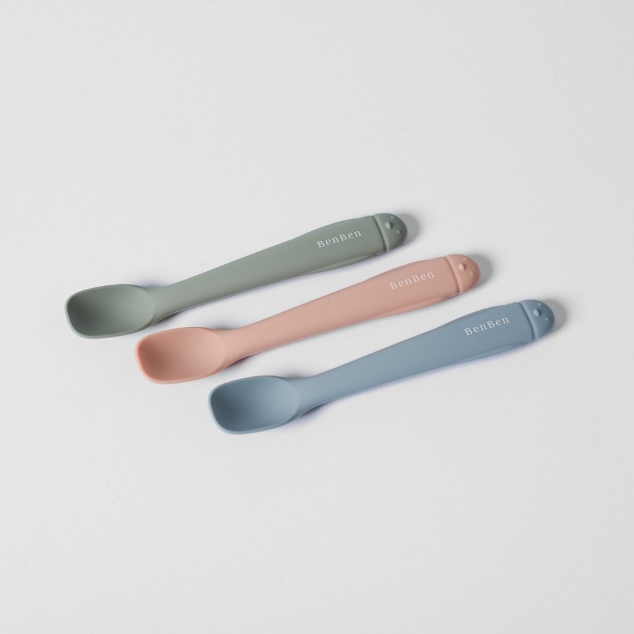 BenBen Silicone Baby Spoon / Sendok Makan Bayi