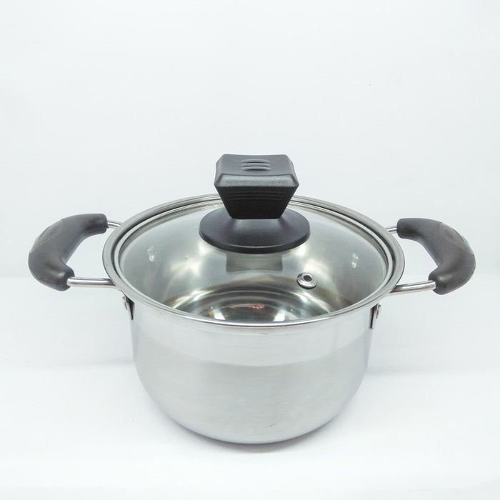 panci soup high pot 16cm stainless tebal / panci sup soup pot high / panci stainless high quality