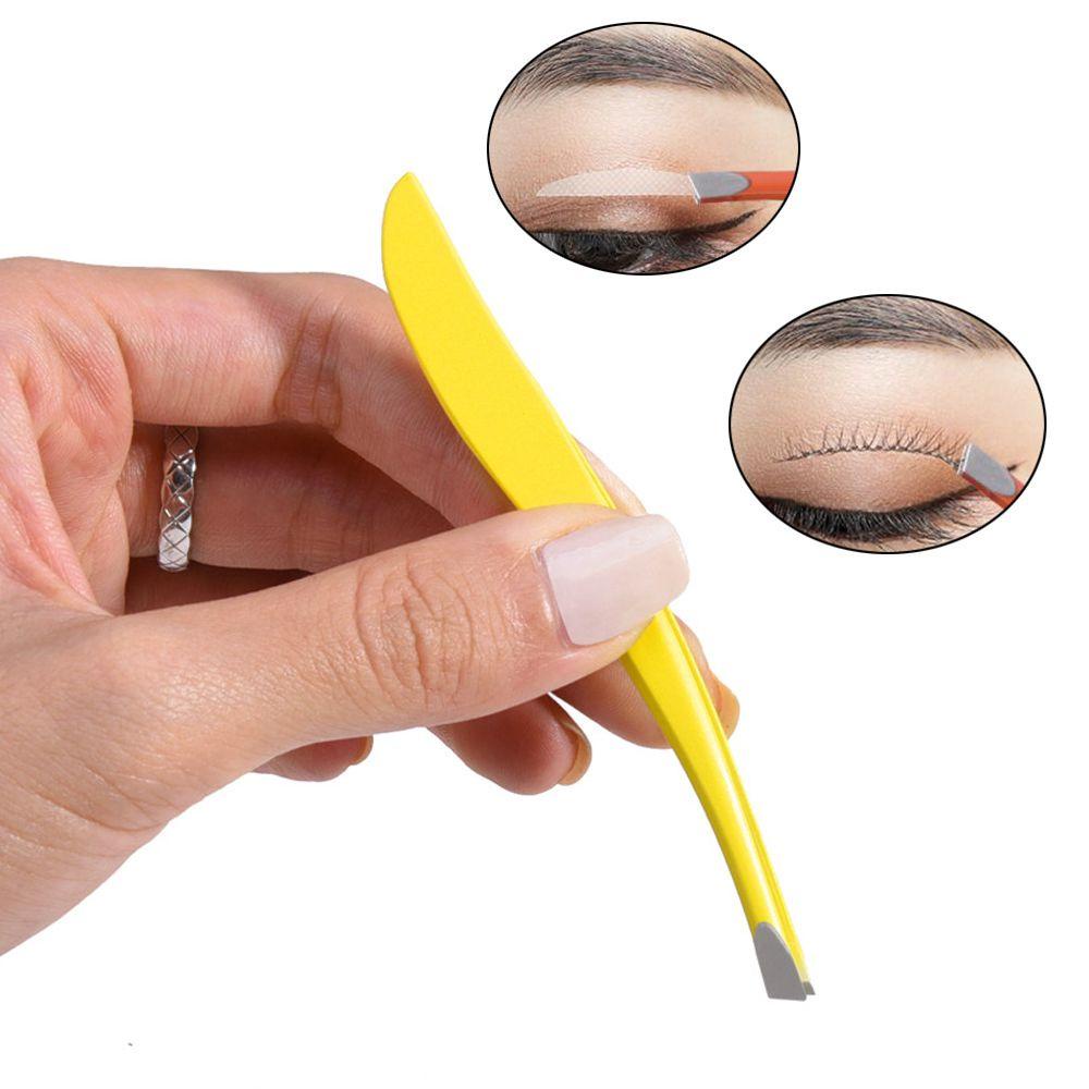 Pinset Alis Nanas New Stainless Steel Eye Brow Trimmer Penghilang Bulu