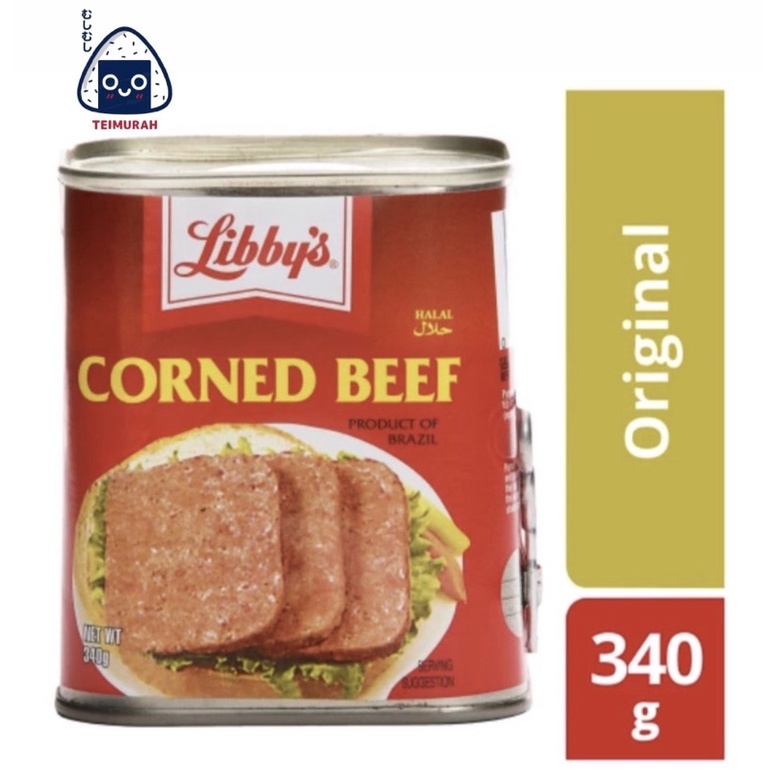 Libby’s Corned Beef Halal 340GR / Korent Sapi Halal / Daging Kornet Libbys