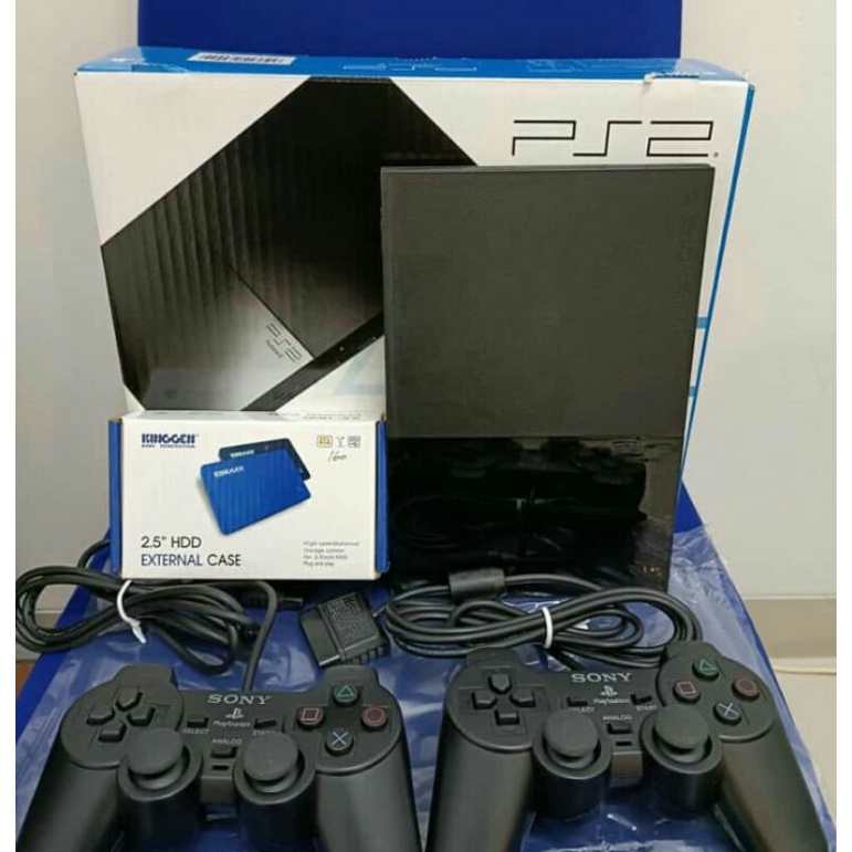 MESIN PS2 SLIM SERI 9XXX HDD 40GB FULL GAME