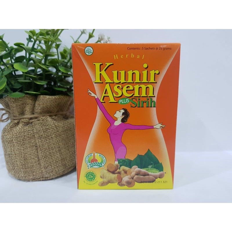 

KUNIR ASEM Plus Sirih 1Dus isi 5 sachet