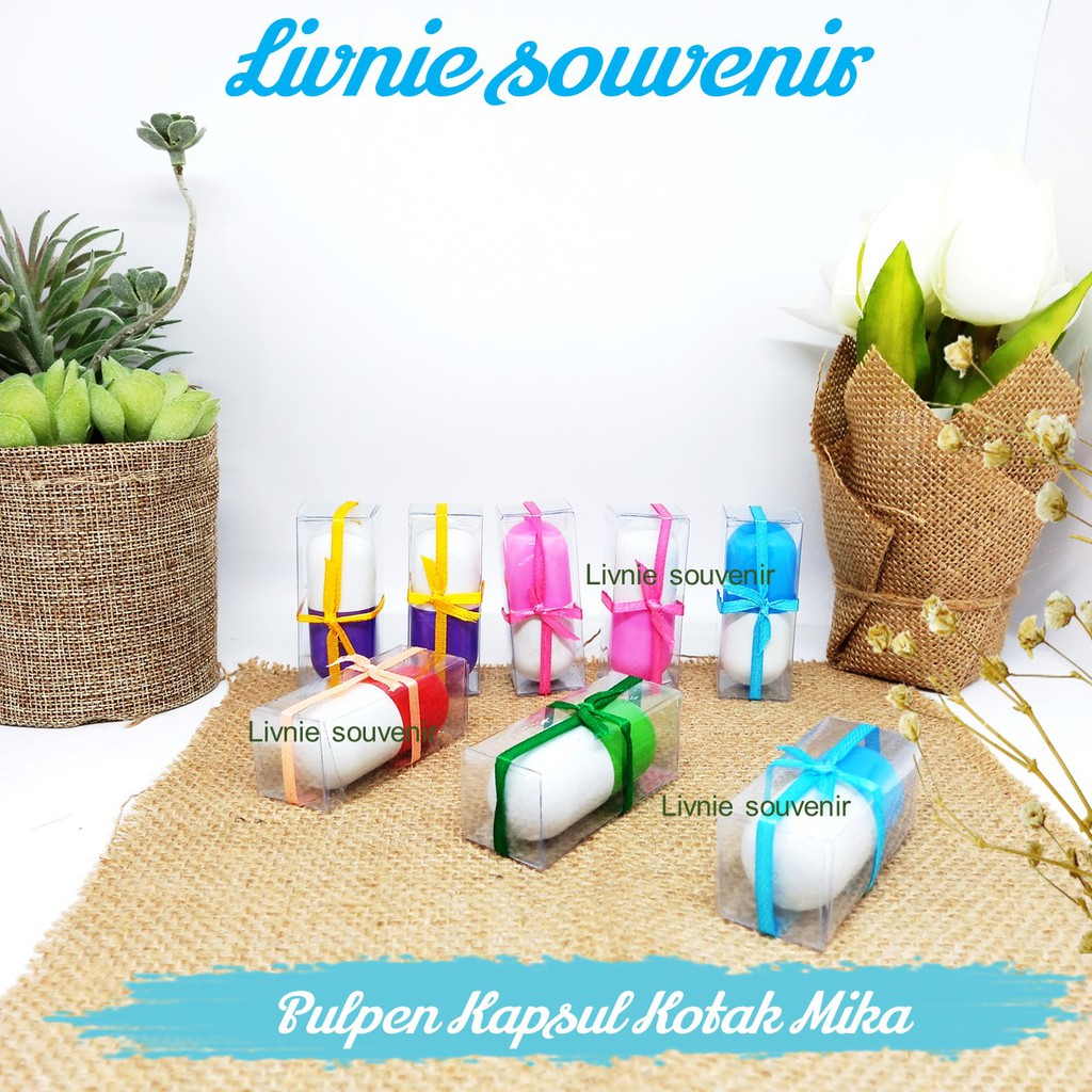 Souvenir Pulpen Kapsul Kemas Mika-3