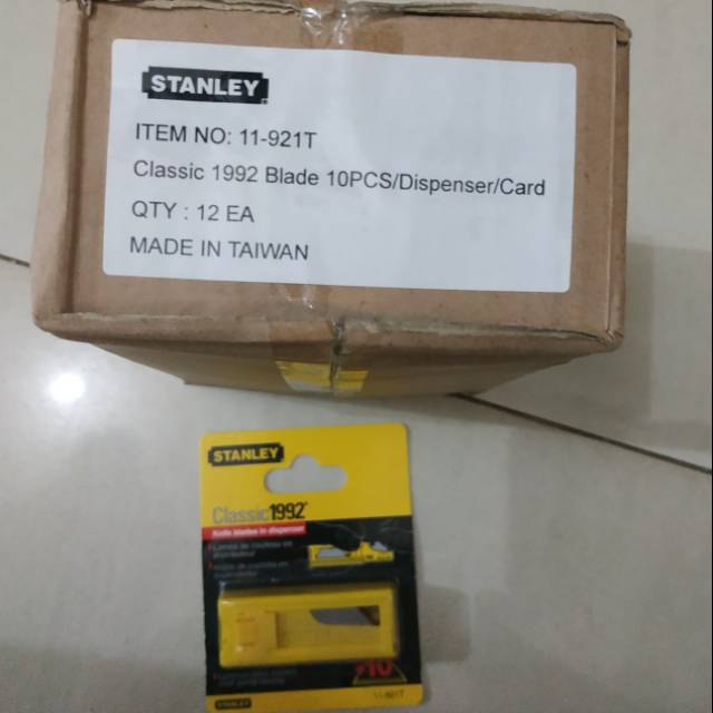 

Stanley classic blade 1992 isi 10pcs /pack