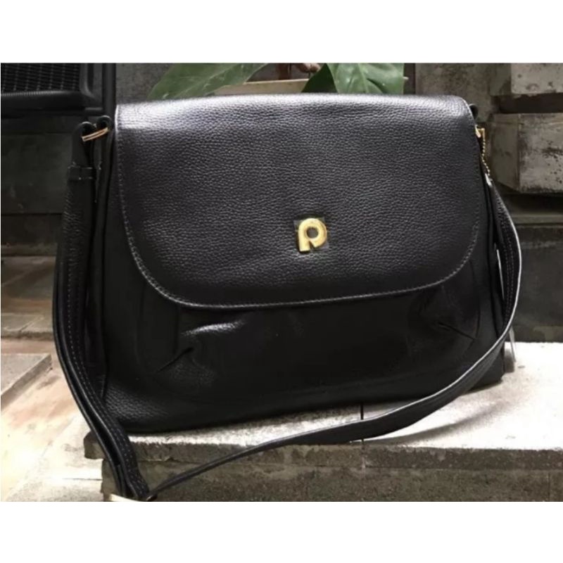 Tas Wanita Kulit Asli Merk Papillon Original K3180 Warna Hitam
