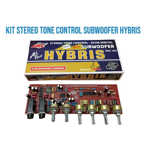 KIT STEREO TONE CONTROL - ECHO DIGITAL SUBWOOFER HYBRIS